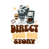 Direct Your Own Story filmmaker creative sticker design