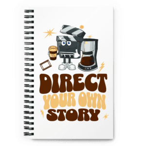 Direct Your Own Story notebook creator journal design