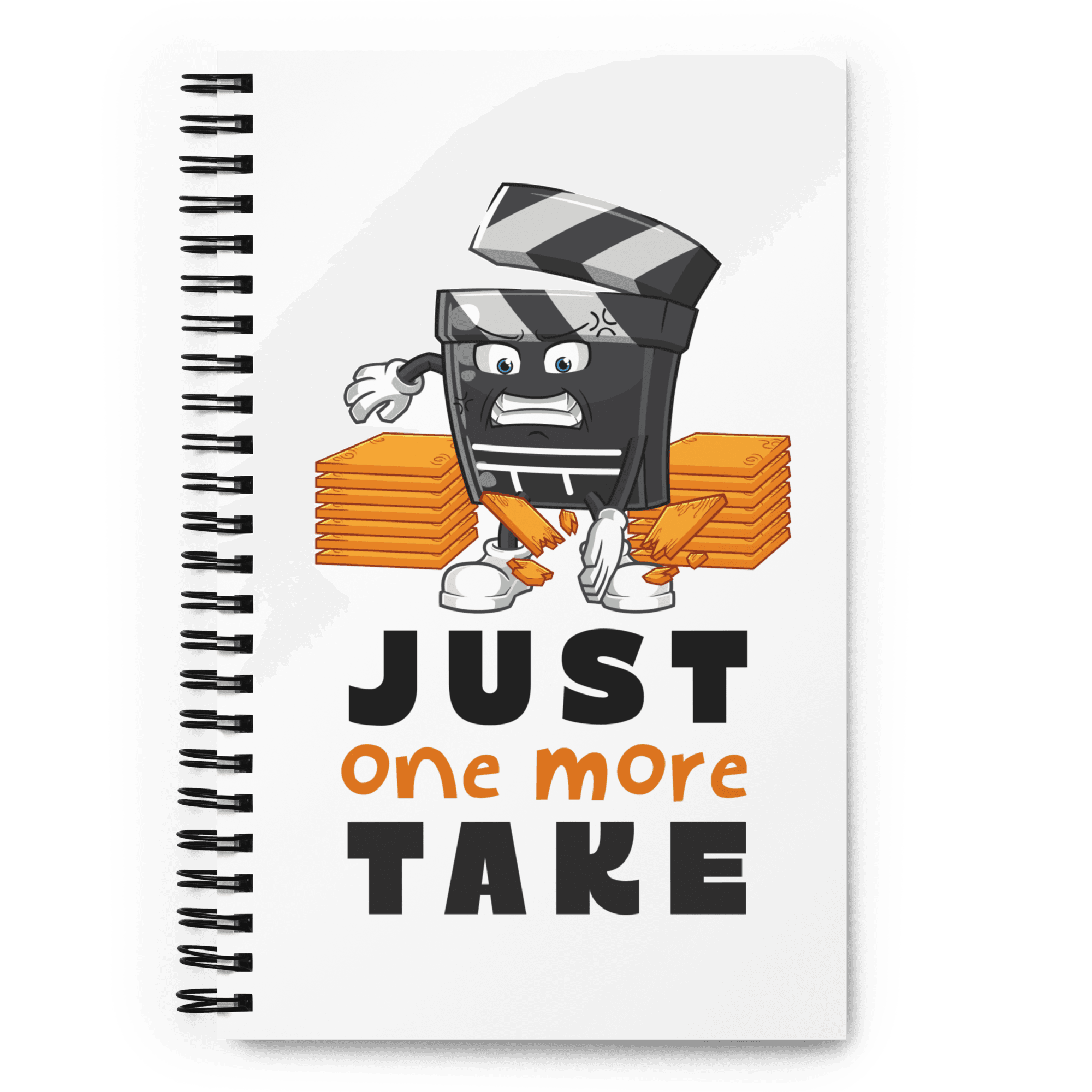Just One More Take Content Creator Notebook Just One More Take content creator notebook journal design