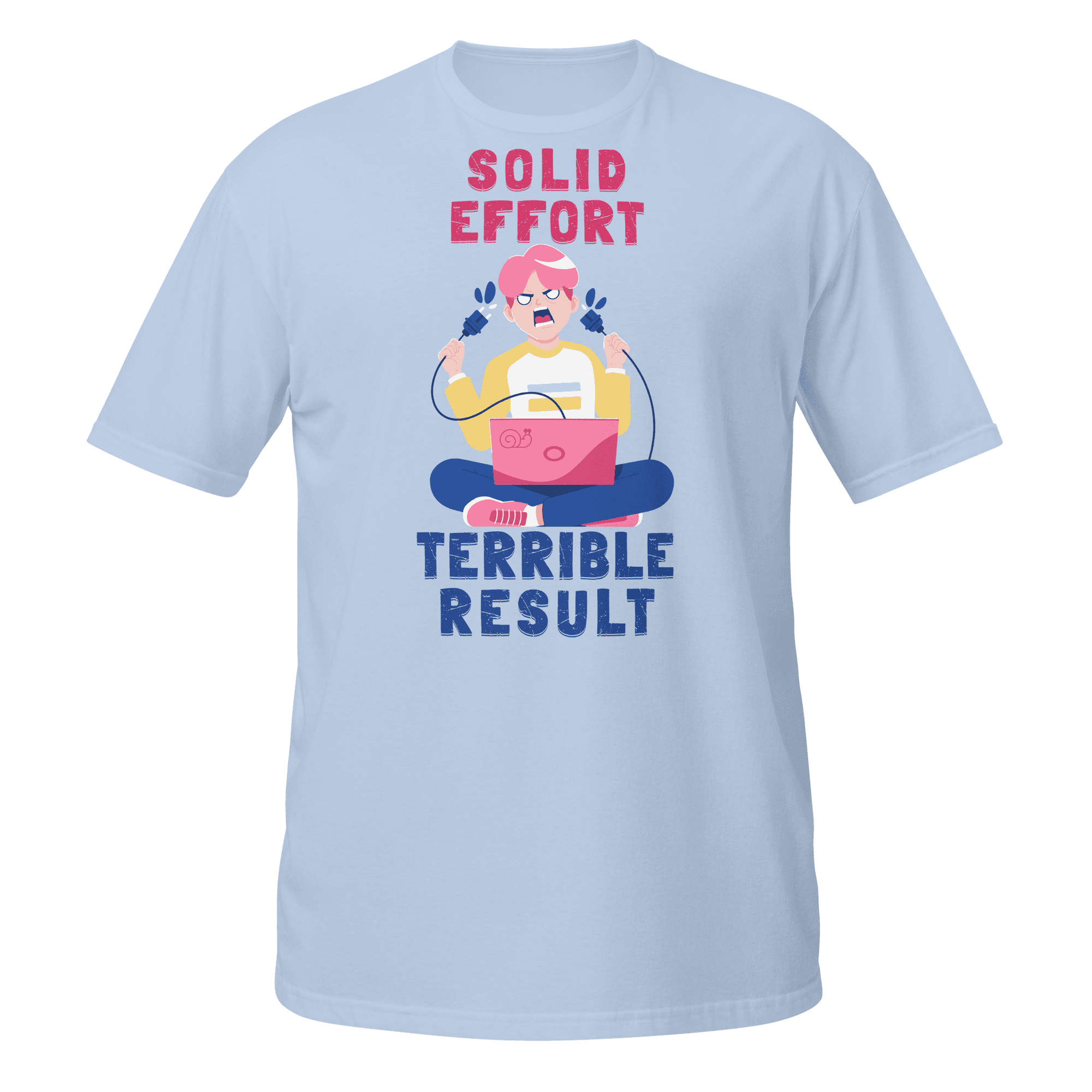 Solid Effort Terrible Result Funny Office T-Shirt Solid Effort Terrible Result funny office t-shirt design
