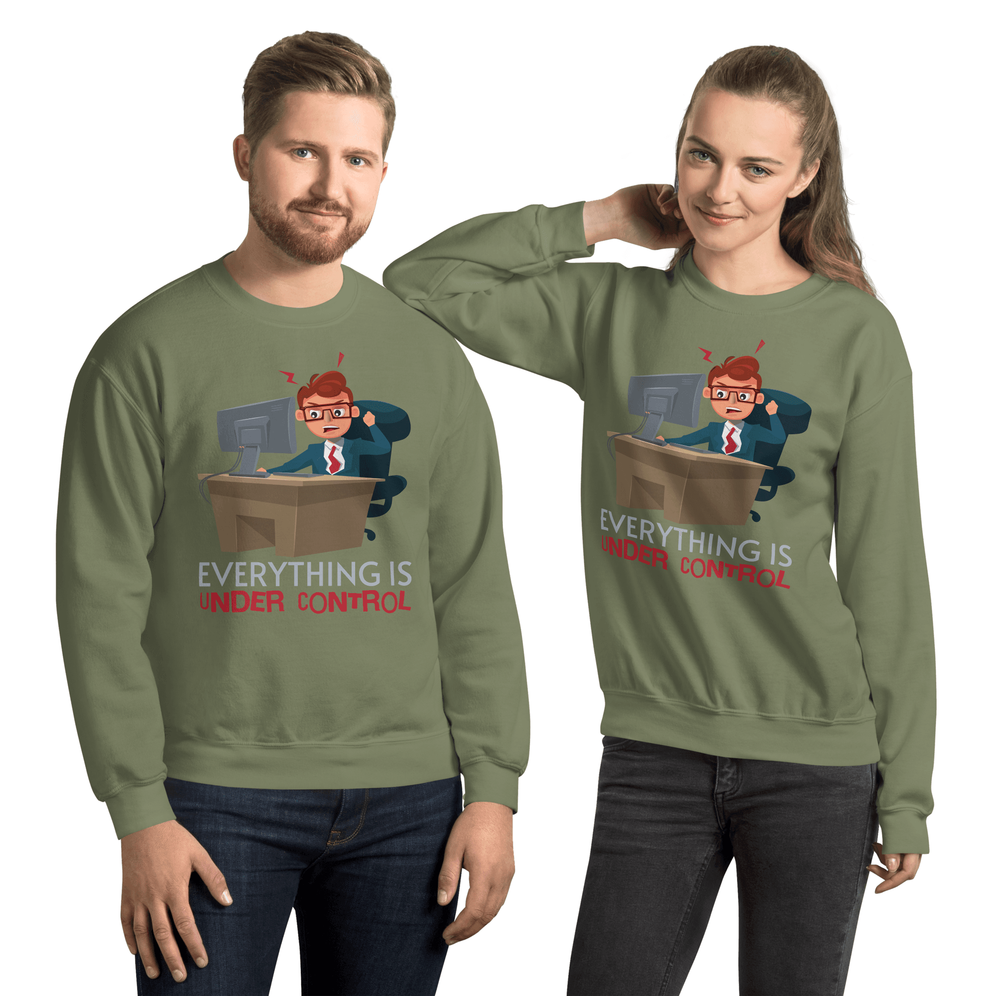 unisex-crew-neck-sweatshirt-military-green-front-69ecf1542f245.png