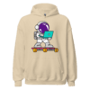 Logged In Zoned Out remote work hoodie design