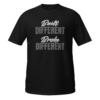 Built Different Broke Different relatable statement t-shirt design