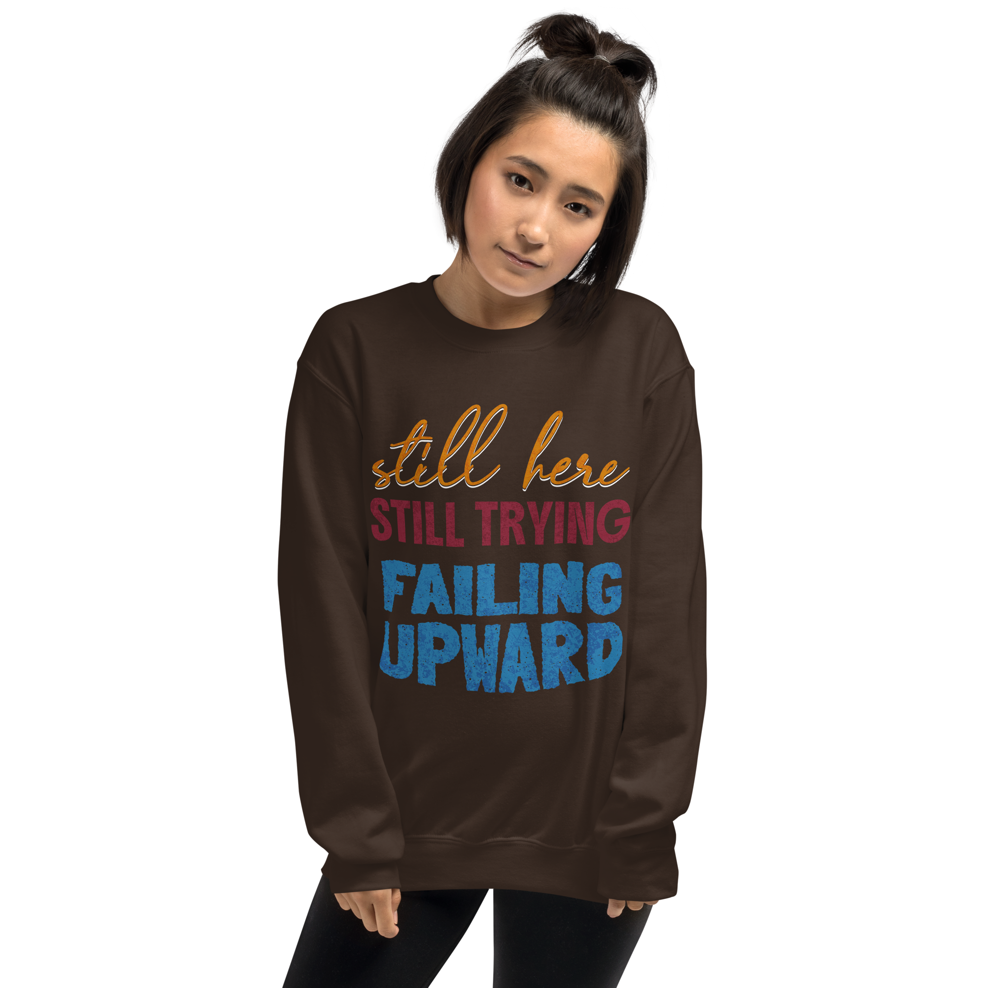 unisex-crew-neck-sweatshirt-dark-chocolate-front-6a0547b9e170e.png
