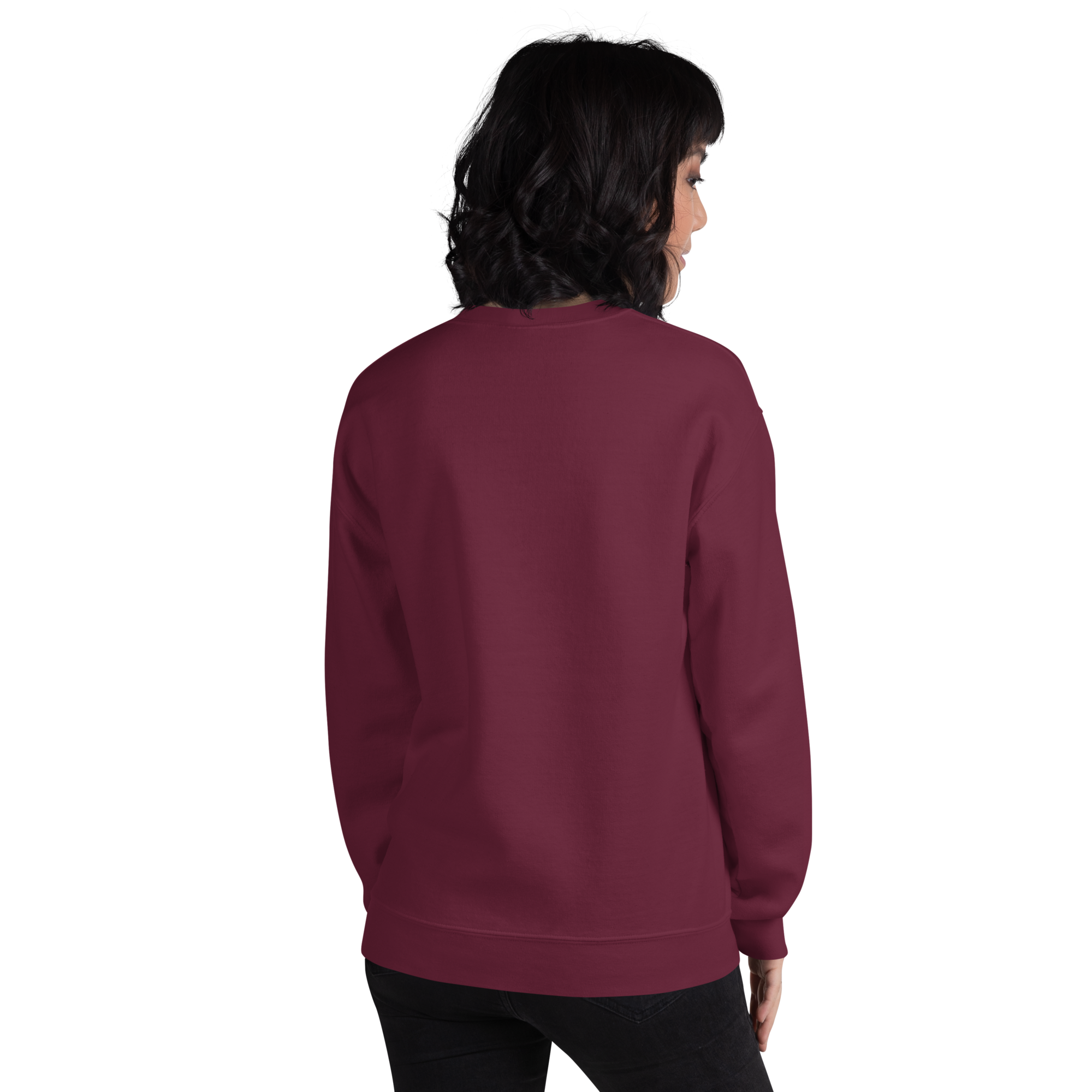 unisex-crew-neck-sweatshirt-maroon-back-6a0418bd7454f.png