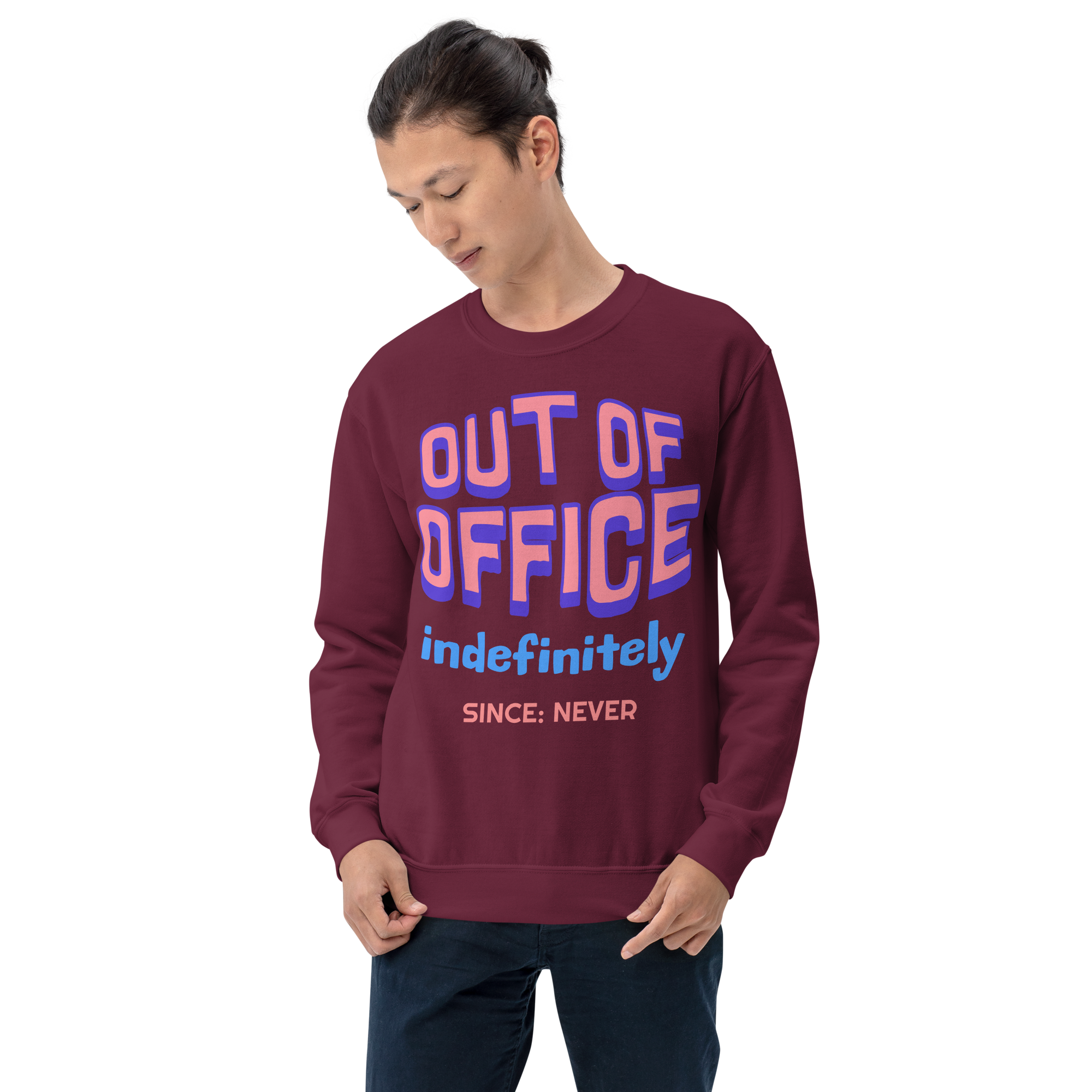 unisex-crew-neck-sweatshirt-maroon-front-6a0418bd7583f.png