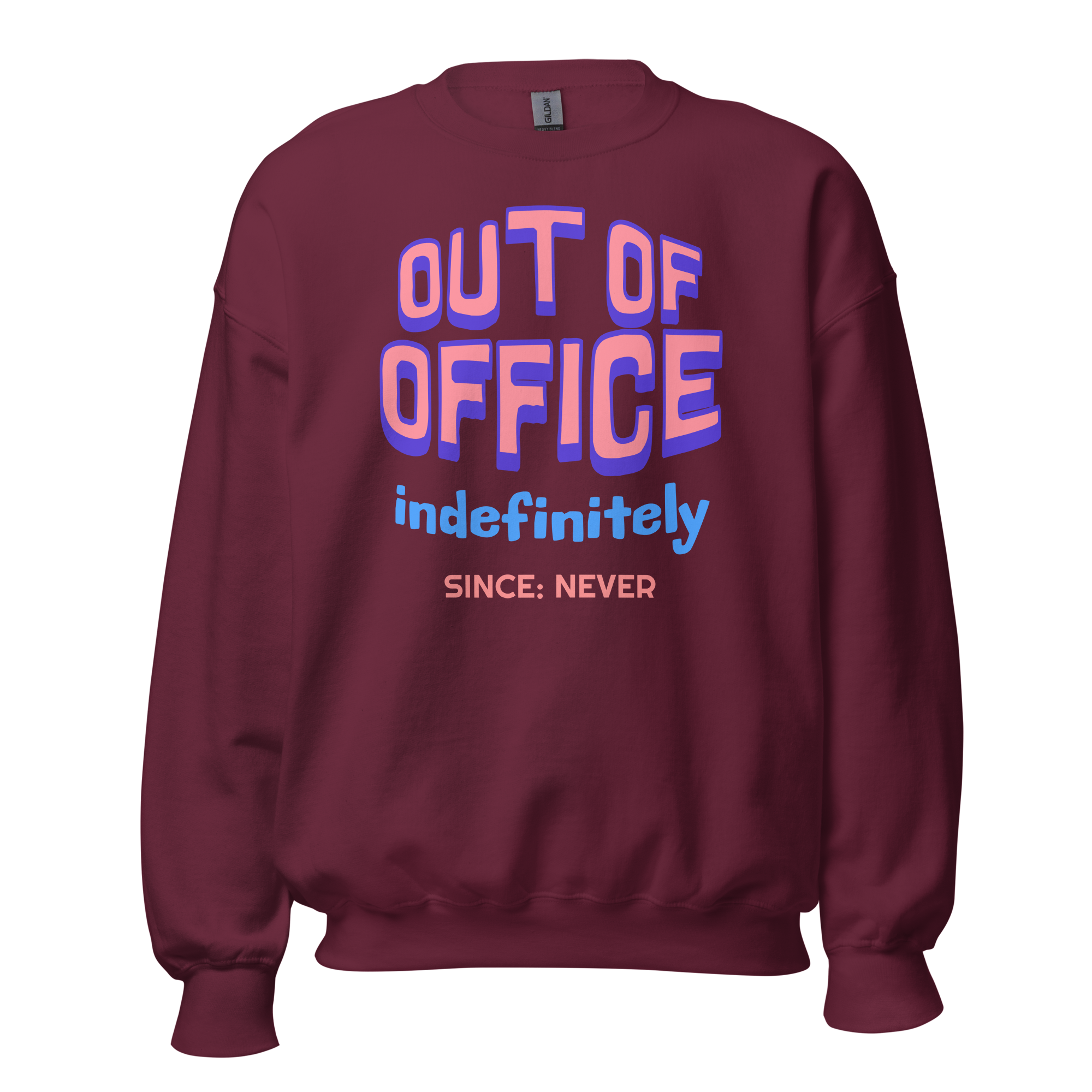 unisex-crew-neck-sweatshirt-maroon-front-6a0418bd77fdb.png