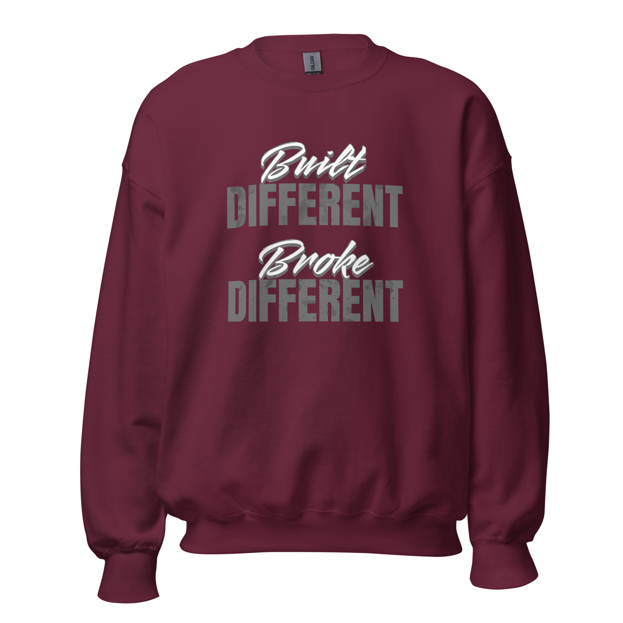 unisex-crew-neck-sweatshirt-maroon-front-6a04a8771e956.png