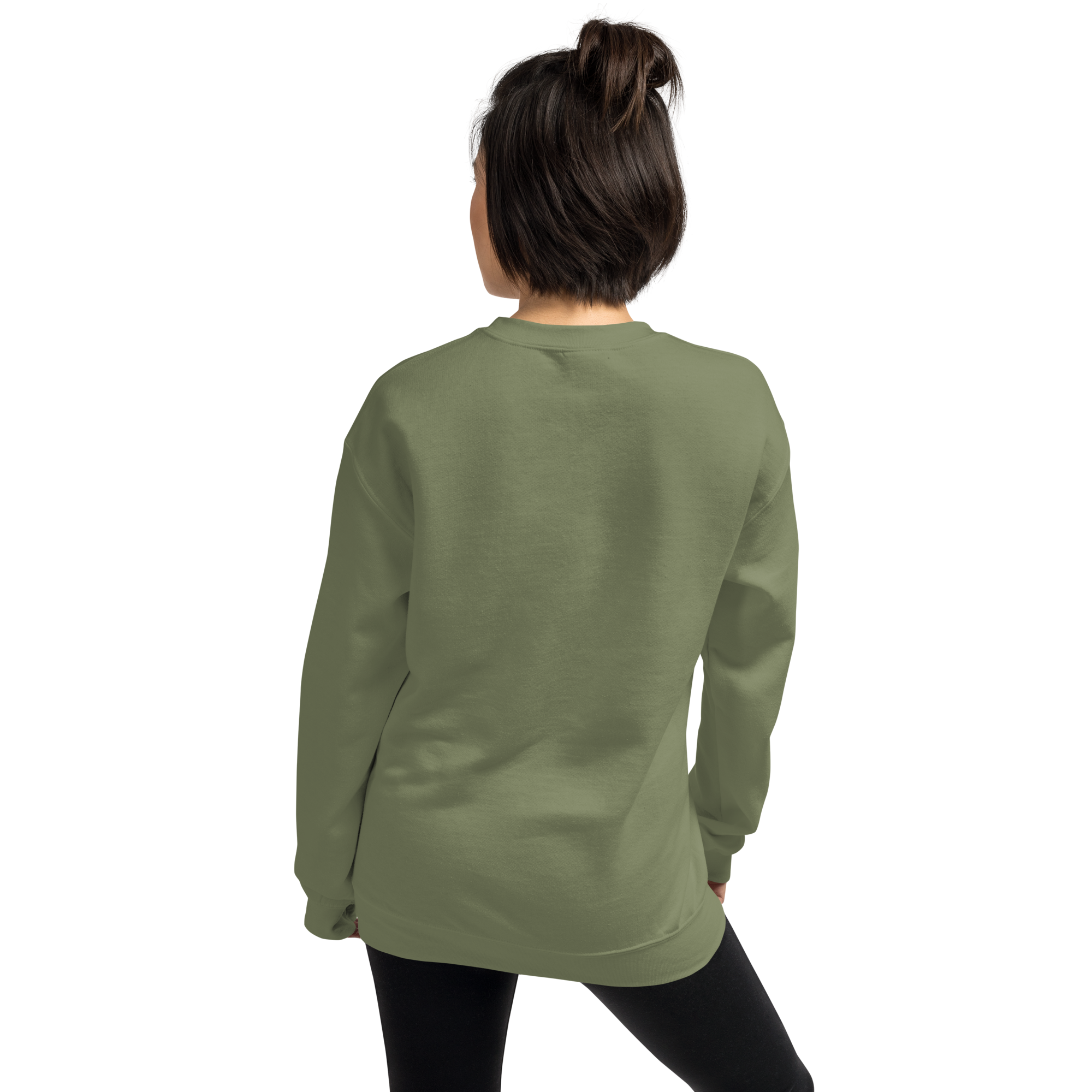 unisex-crew-neck-sweatshirt-military-green-back-6a094e74cc2a7.png
