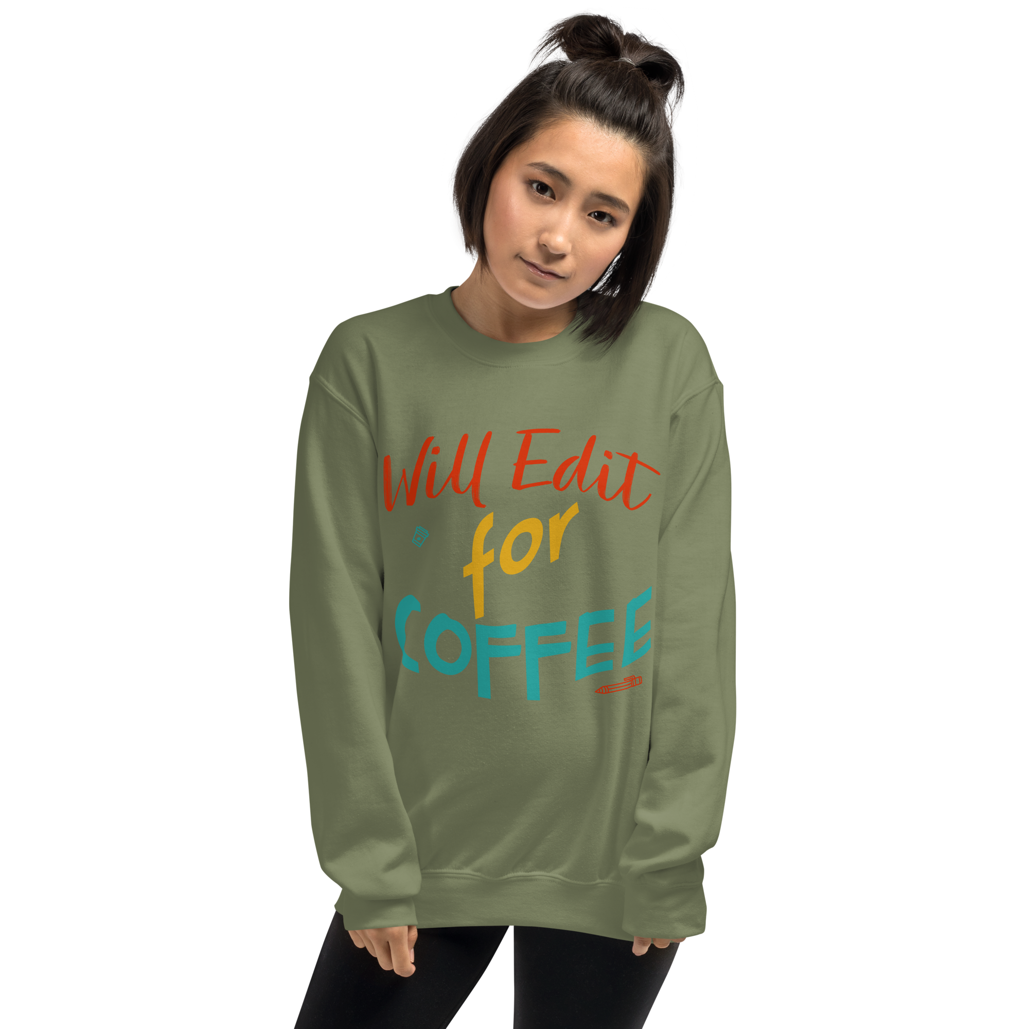 unisex-crew-neck-sweatshirt-military-green-front-6a094e74cabaf.png