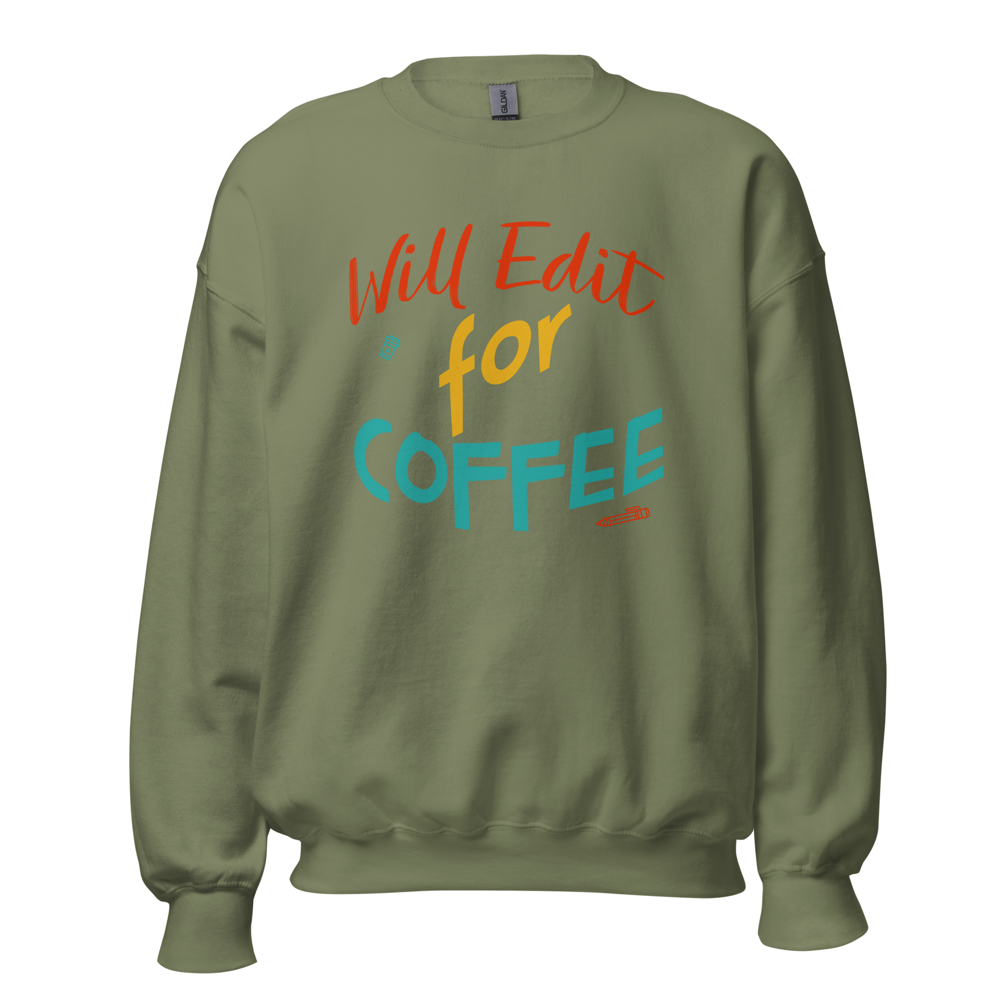 unisex-crew-neck-sweatshirt-military-green-front-6a094e74cfa0d.png