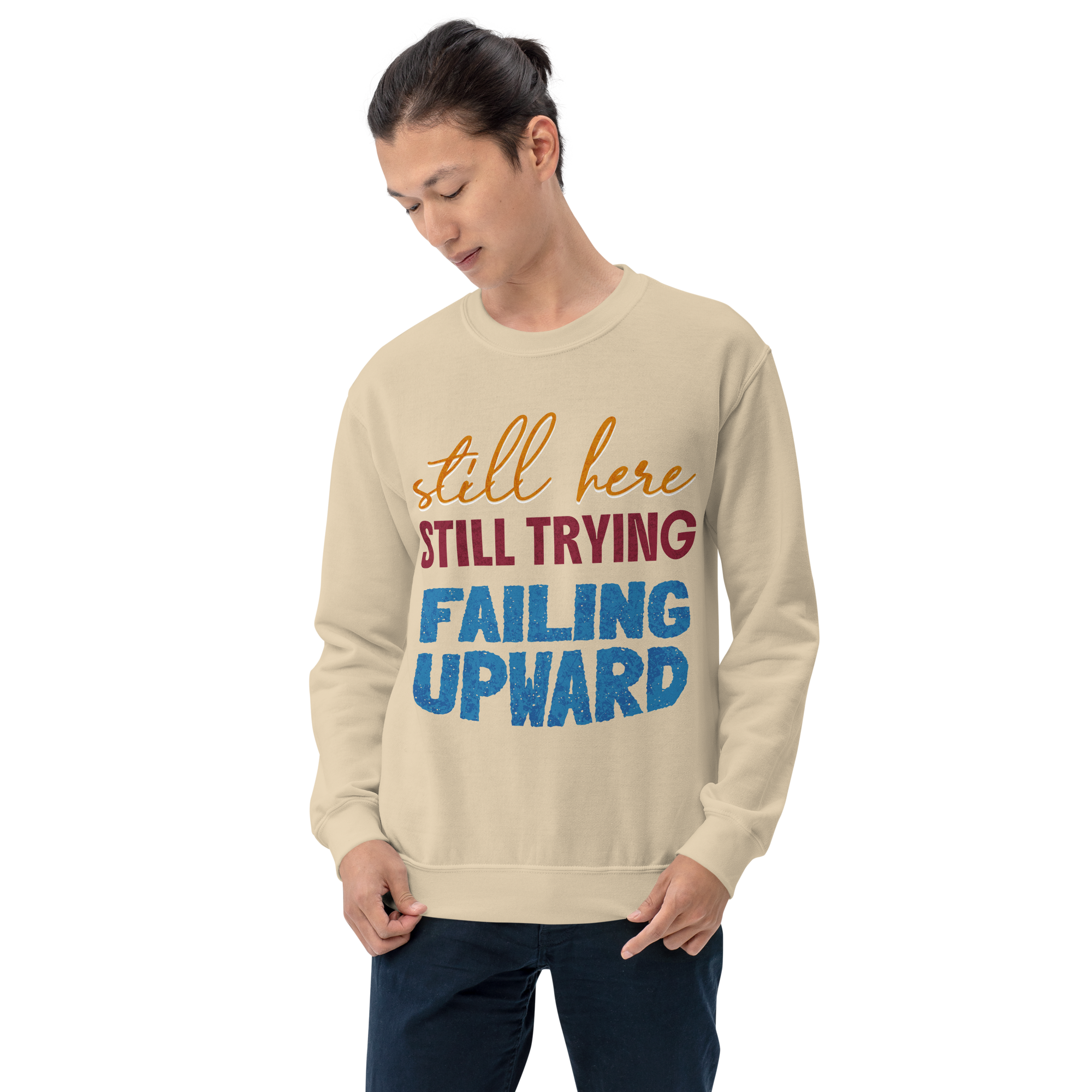 unisex-crew-neck-sweatshirt-sand-front-6a0547b9e31d2.png