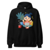 Cute Calm and Productive work from home content creator hoodie design