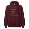 Loading Please Lower Your Expectations funny relatable hoodie design
