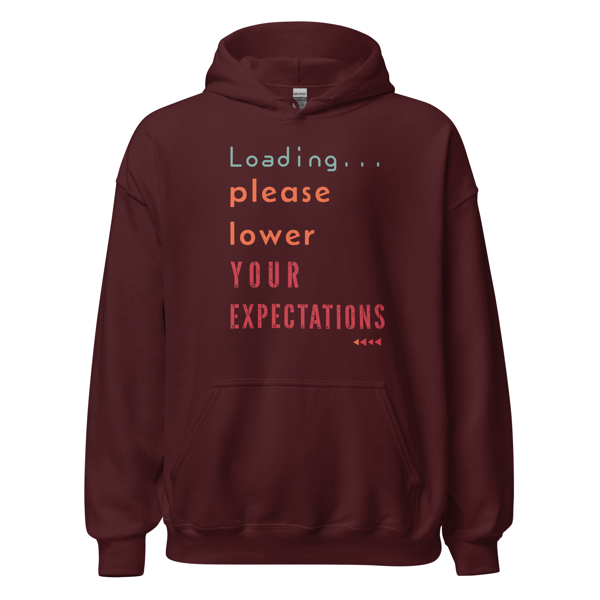 Loading Please Lower Your Expectations Hoodie Loading Please Lower Your Expectations funny relatable hoodie design