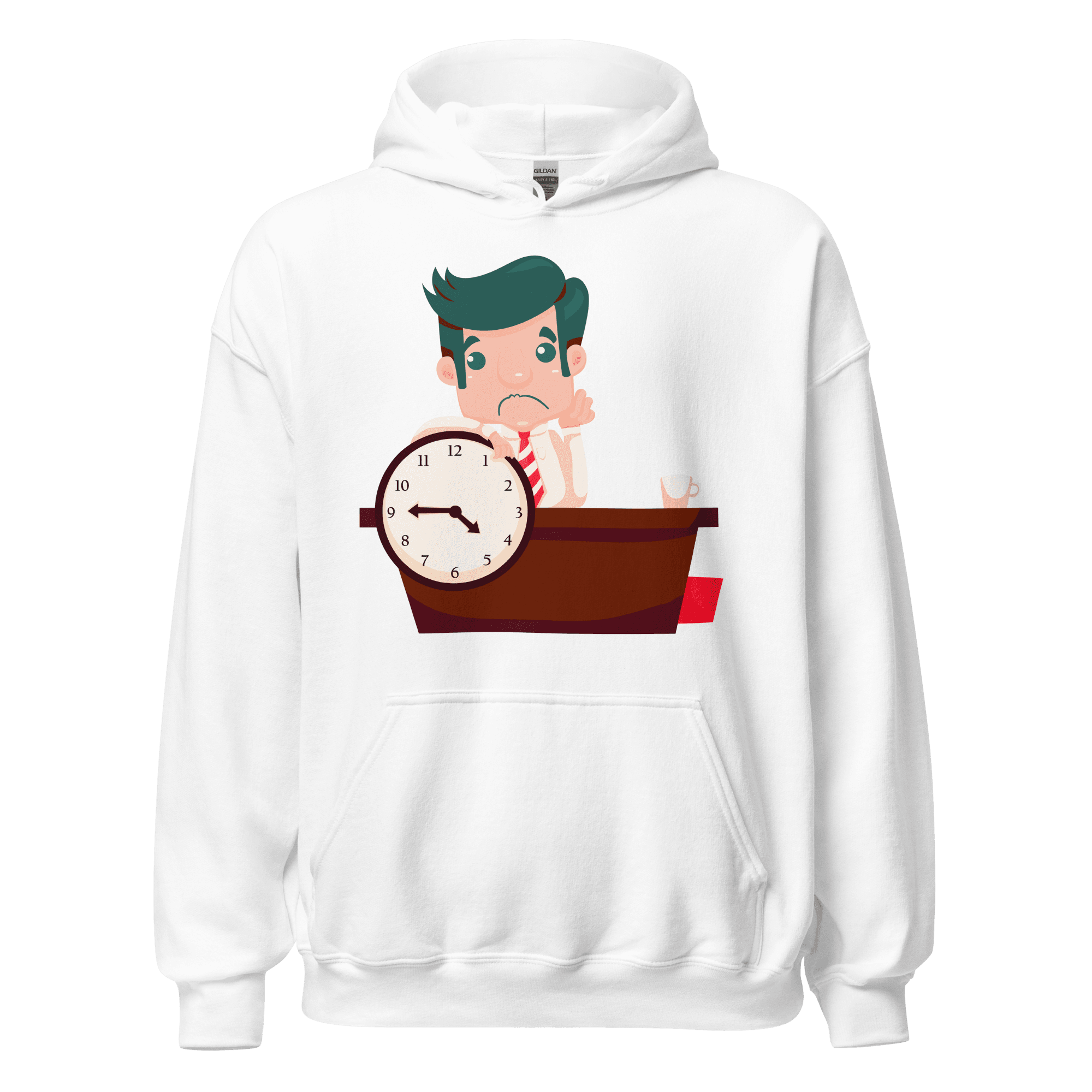 Running Out Of Time Work From Home Hoodie Running Out Of Time work from home relatable hoodie design