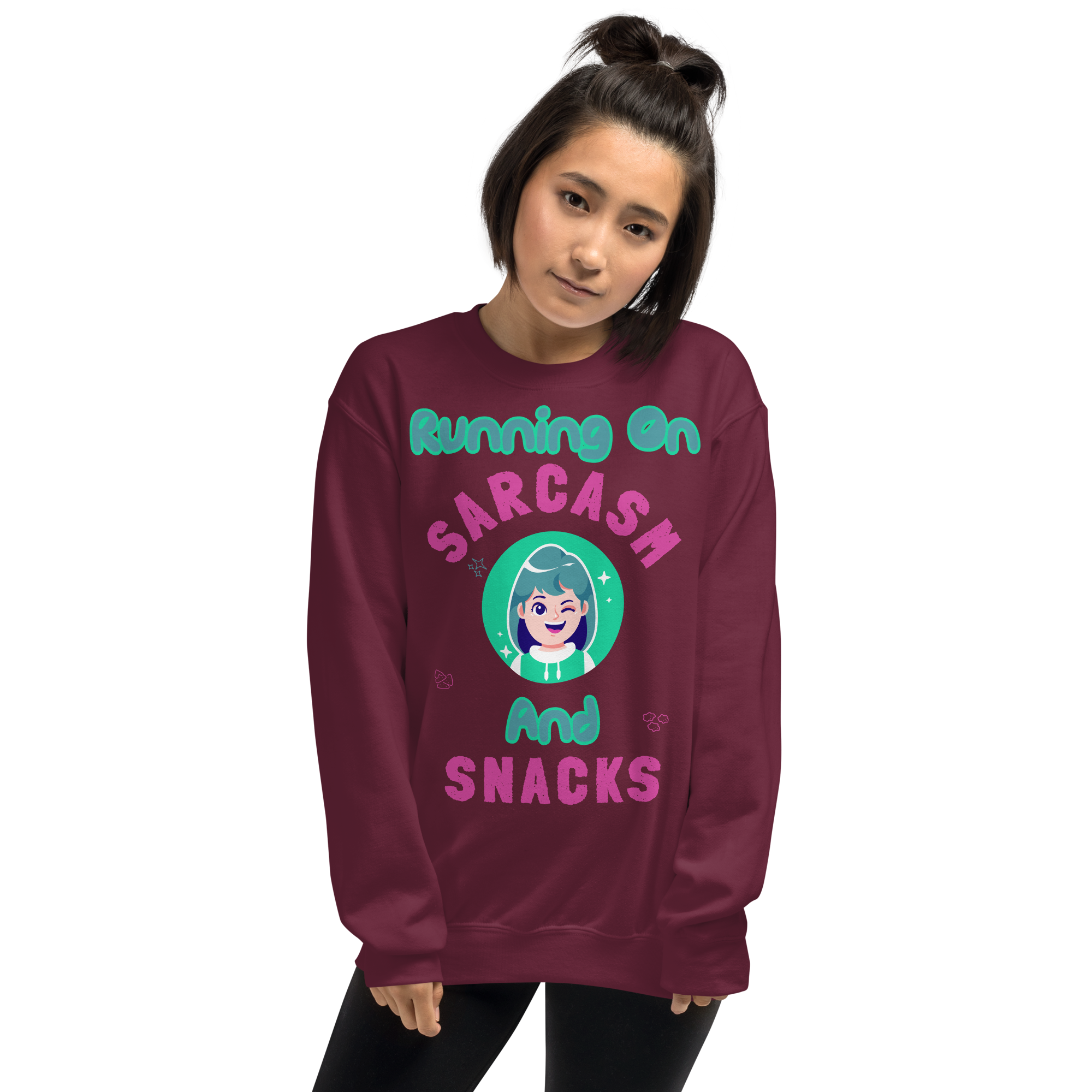 unisex-crew-neck-sweatshirt-maroon-front-6a7d2e9f8b6a7.png